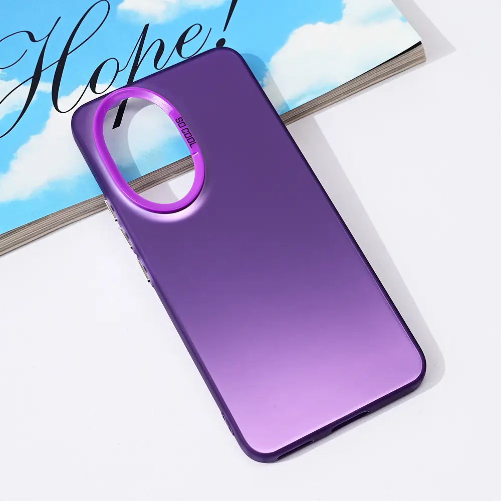 Torbica Clear za Honor 200 Ljubicasta