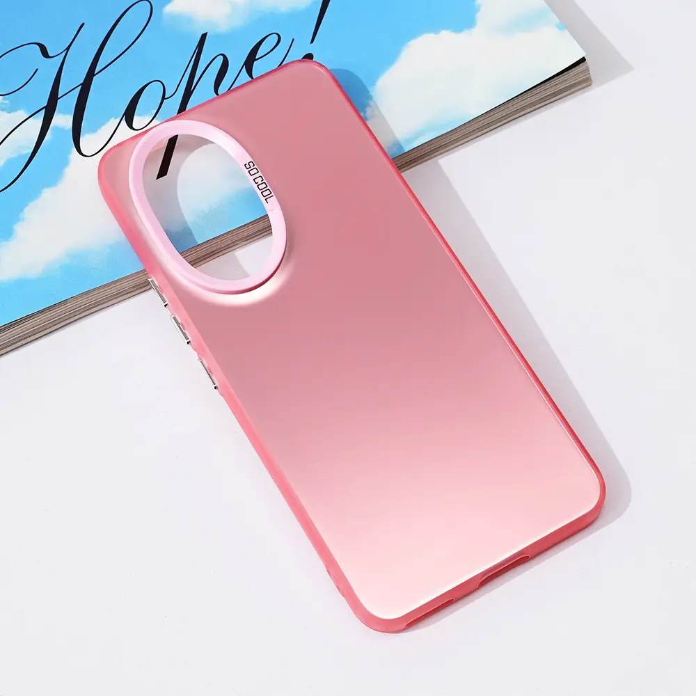 Torbica Clear za Honor 200 Roza