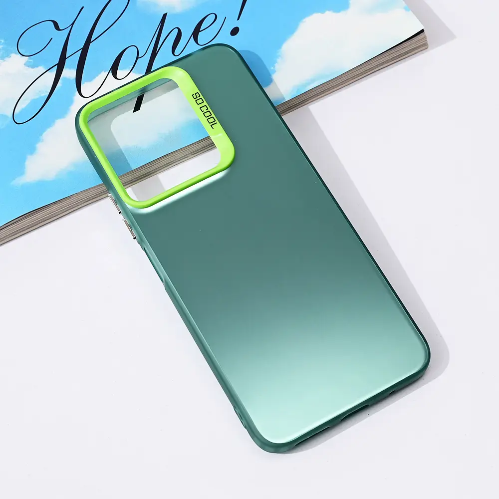 Torbica Clear za Xiaomi Redmi 13 Zelena