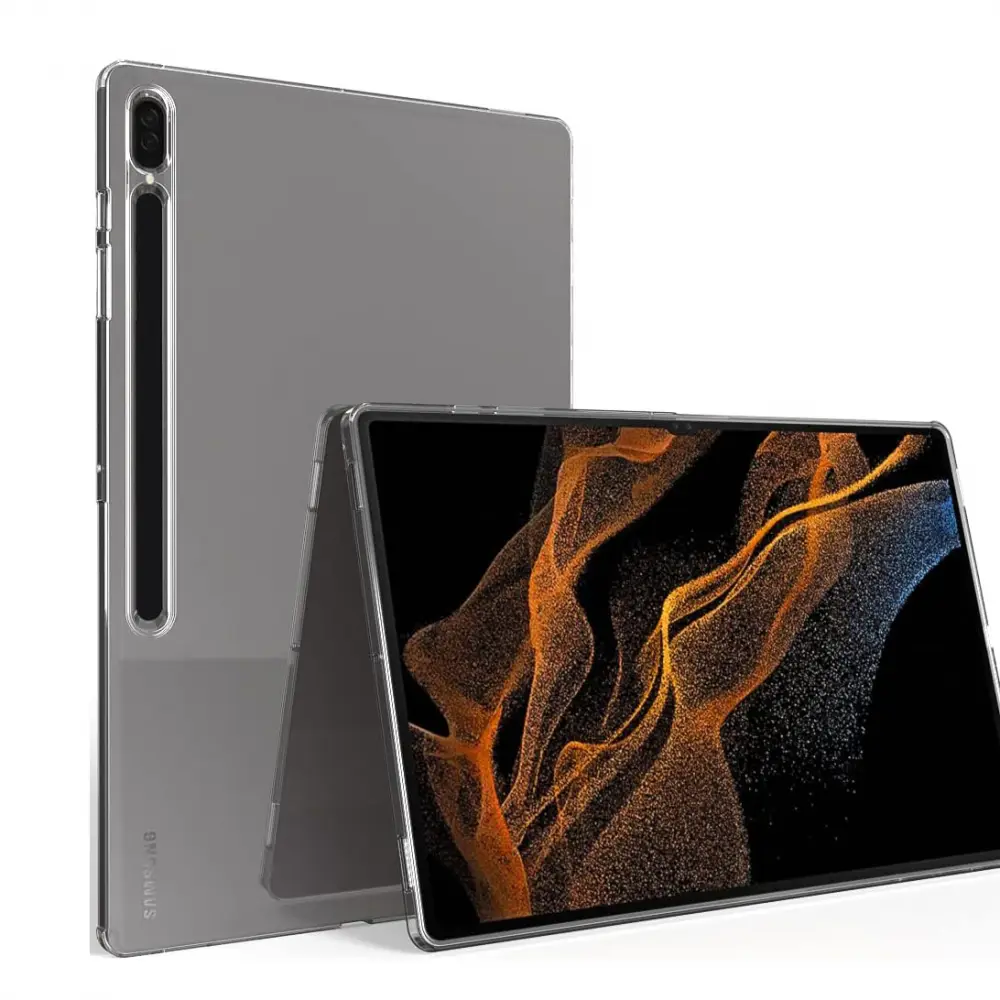 Torbica Silikonska Ultra Thin za Samsung X910 Galaxy Tab S9 Ultra 14.6 2023 Transparent