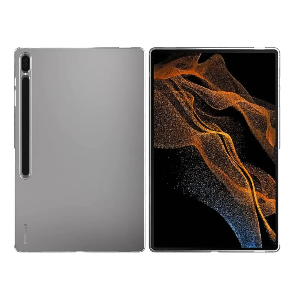 Torbica Silikonska Ultra Thin za Samsung X910 Galaxy Tab S9 Ultra 14.6 2023 Transparent