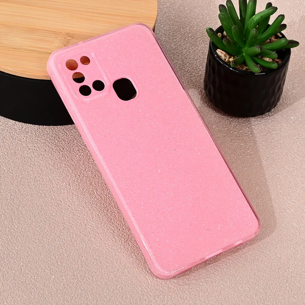 Torbica Sparkle Dust za Samsung A217F Galaxy A21S Roze