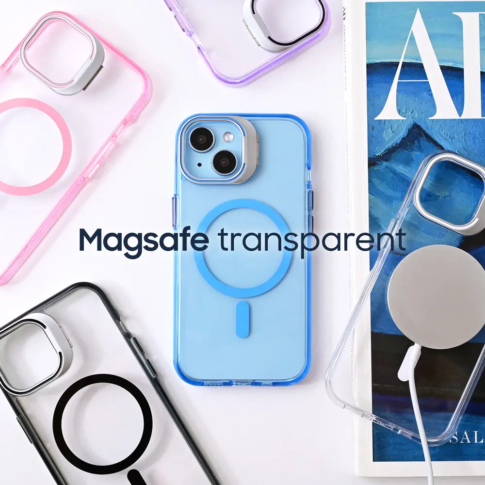 Torbica Magsafe Transparent za Iphone 13 Pro Max 6.7 Plava