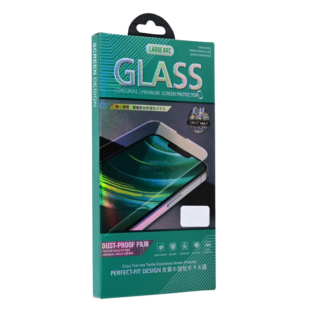 Zastitno Staklo Tempered Glass 2.5d Full Glue za Iphone 16 Pro Max 6.9 Crna