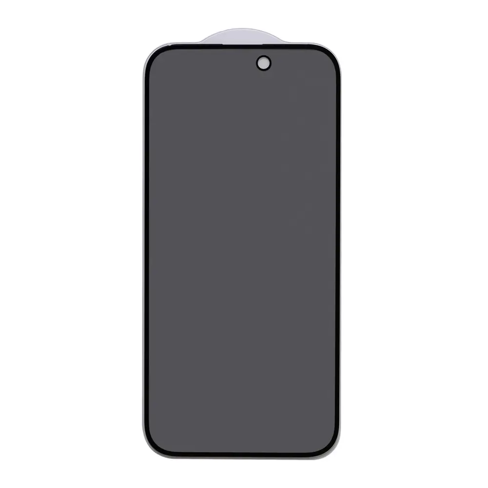 Zastitno Staklo Tempered Glass Privacy 2.5d Full Glue za Iphone 16 Pro/17 6.3 Crna