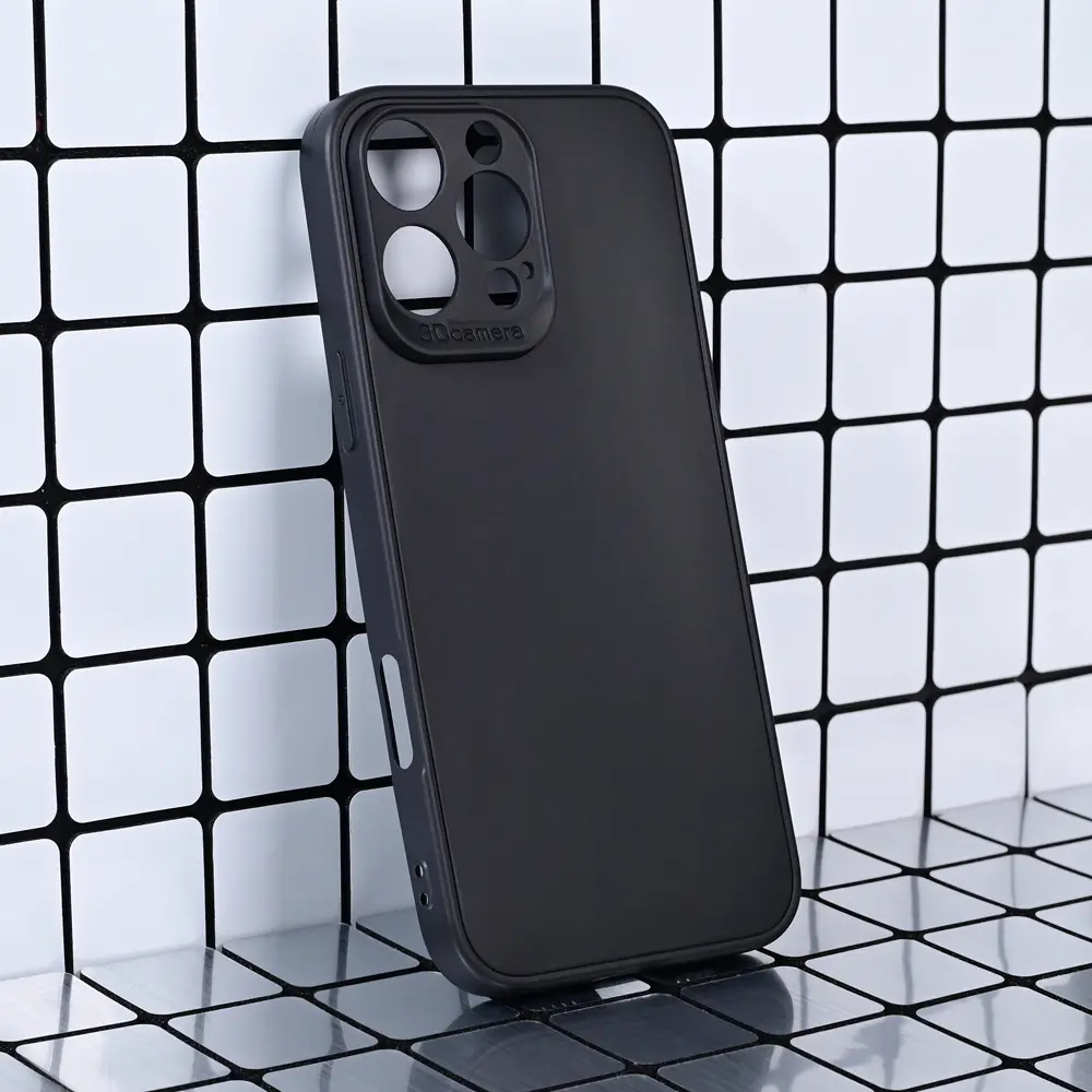 Torbica 3D Camera za Iphone 16 Pro Max 6.9 Crna