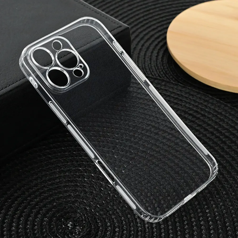 Torbica Silikonska Ultra Thin With Pluggy za Iphone 16 Pro Max 6.9 Transparent