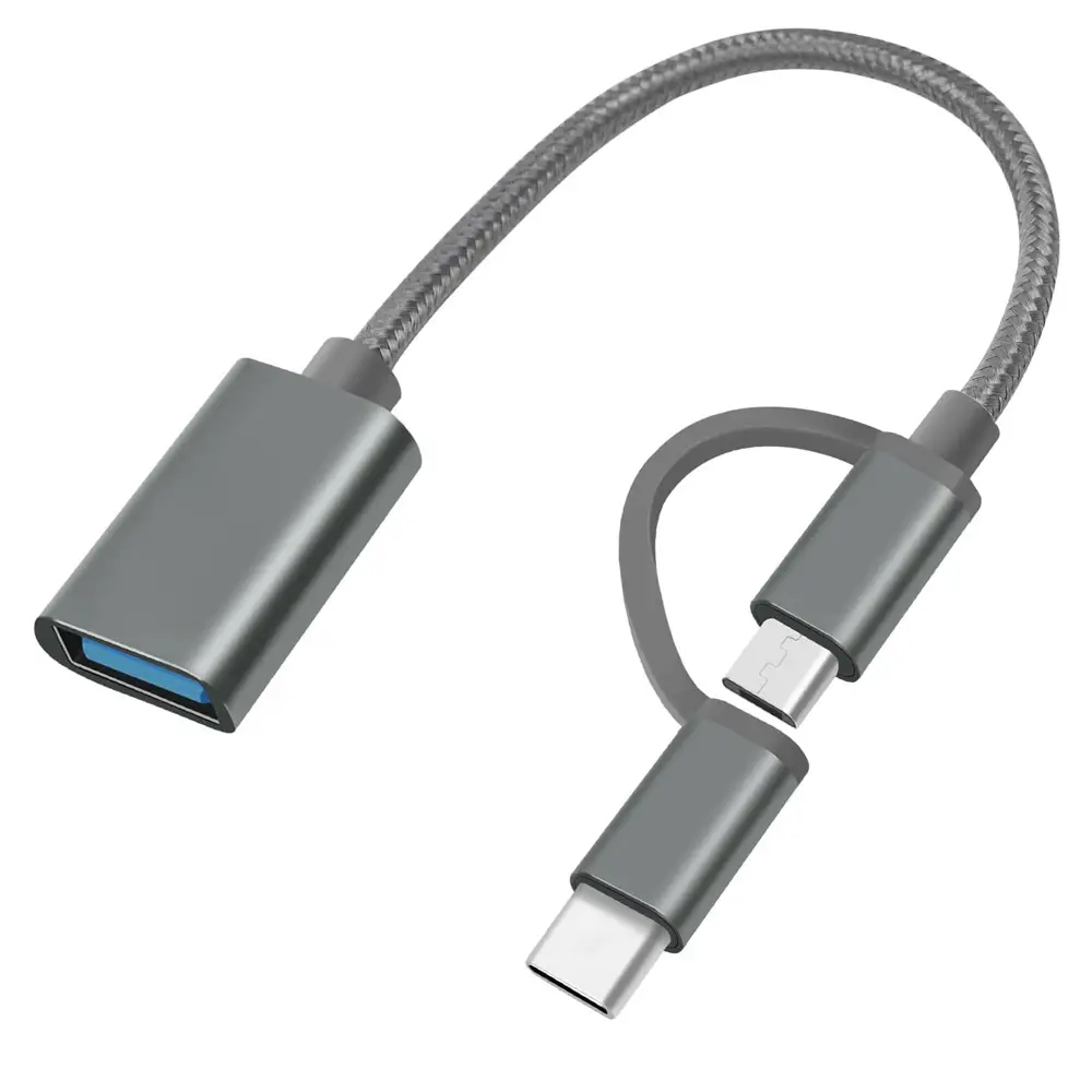 Adapter OTG Jinghua Type C - Micro USB na USB Z 3.0