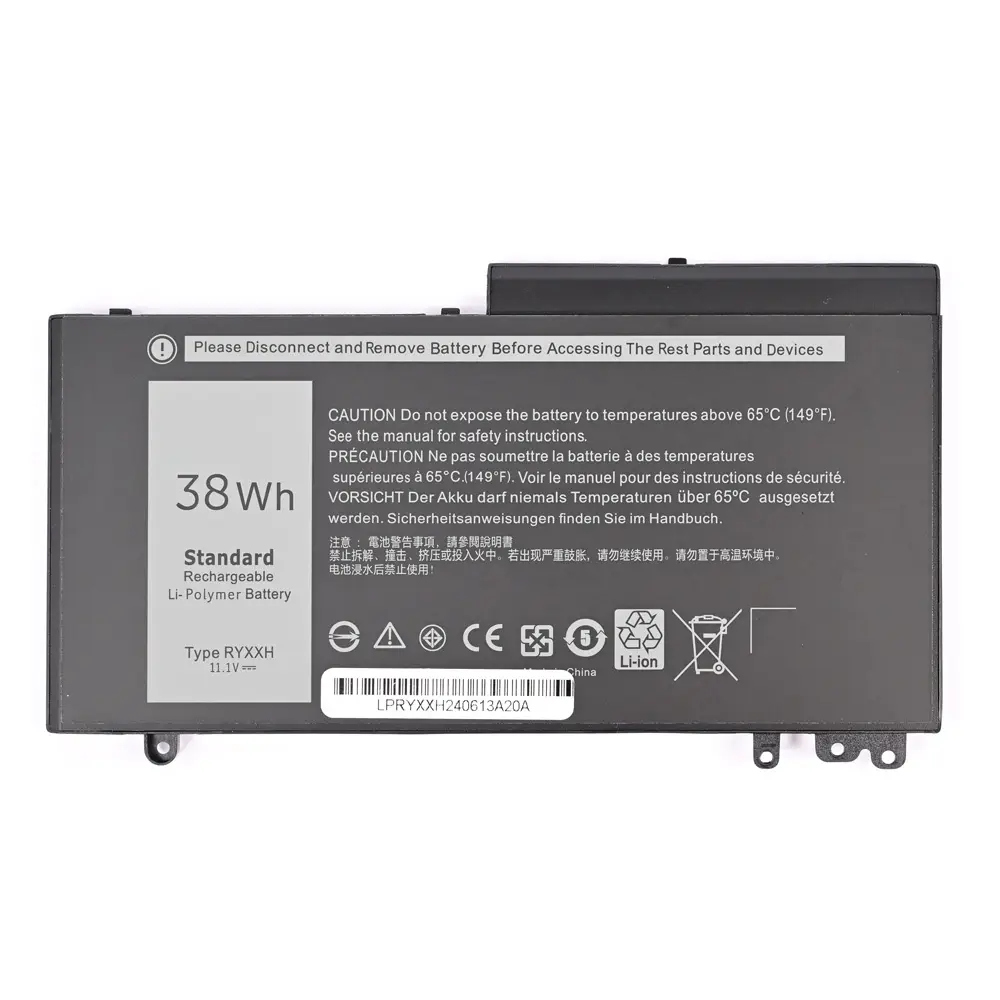 Baterija za Laptop Dell E5450/e5550 Type Ryxxh 38WH Kraci Model