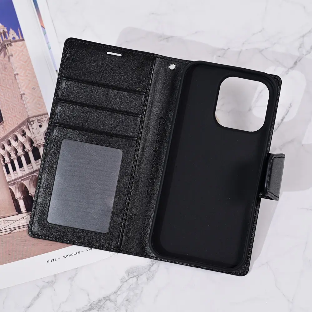 Torbica Hanman Canvas ORG za Iphone 16 Pro 6.3 Crna