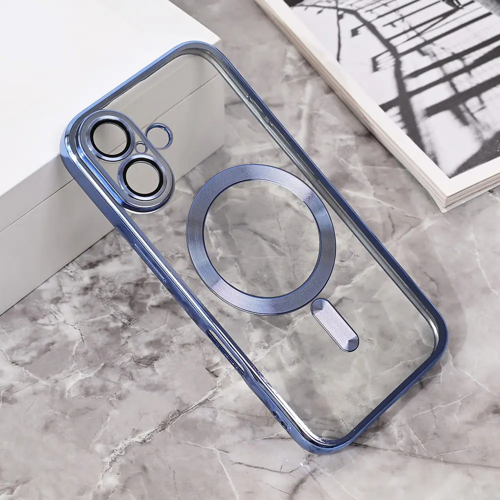 Torbica Magsafe Lux za Iphone 16 6.1 Svetlo Plava