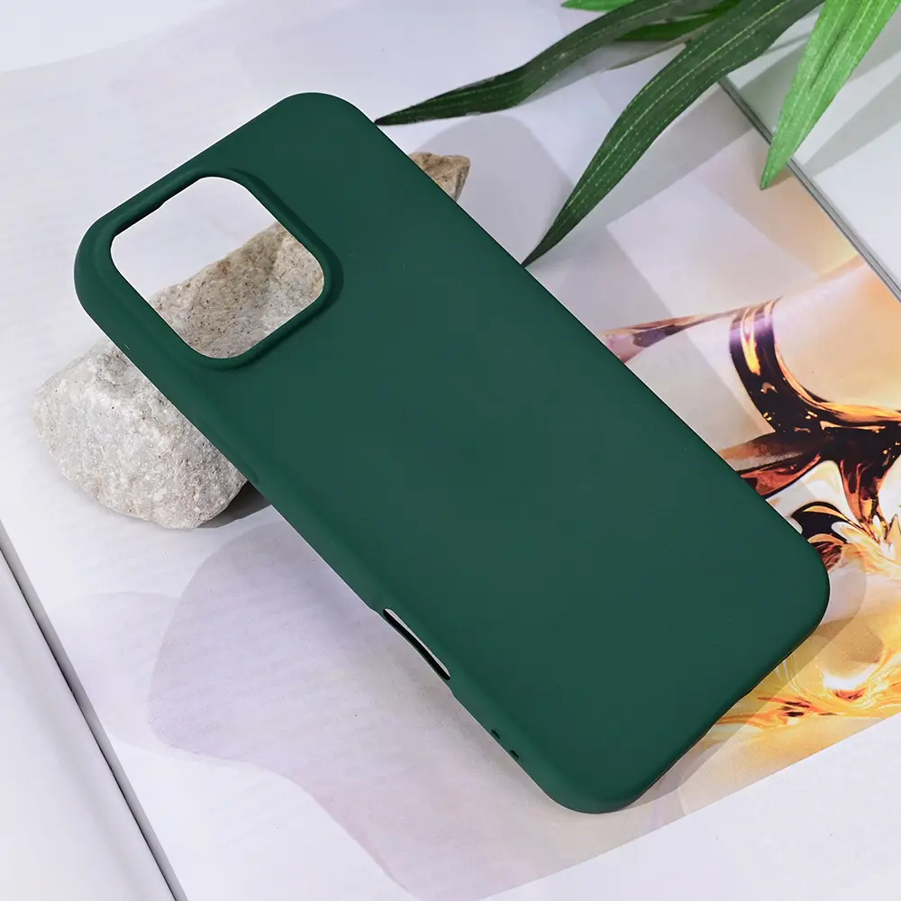 Torbica Teracell Soft Velvet za Iphone 16 Pro Max 6.9 Tamno Zelena