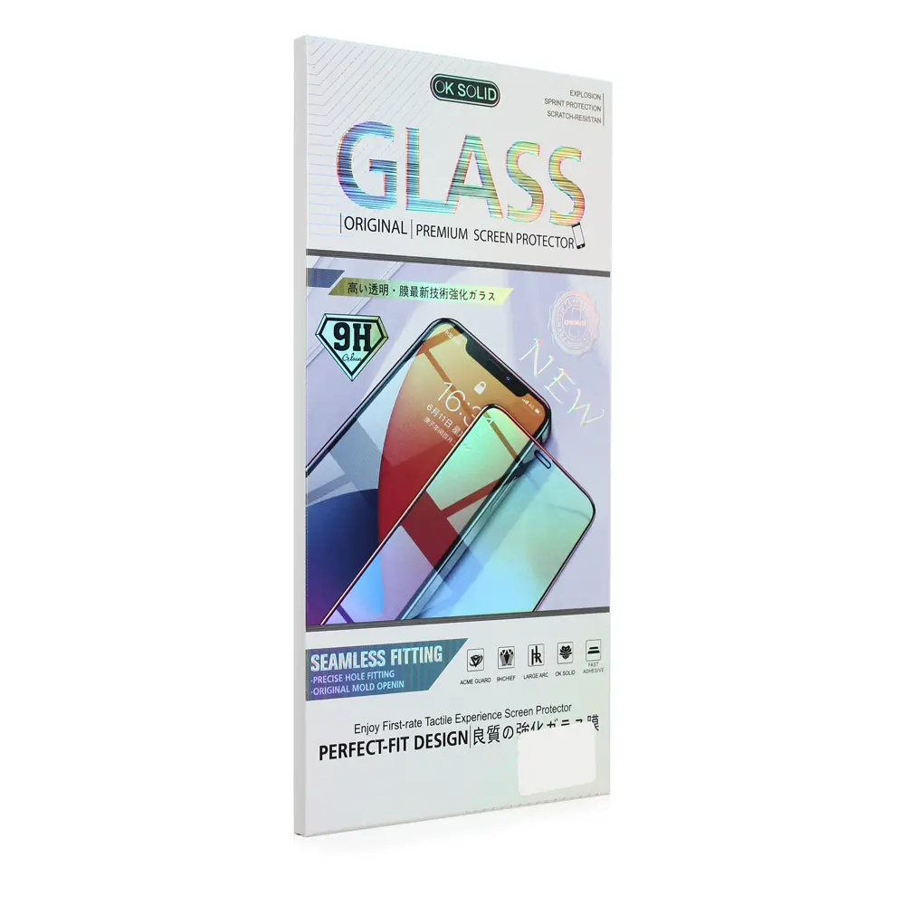 Zastitno Staklo Tempered Glass 21D za Iphone 16 Pro 6.3 Crna