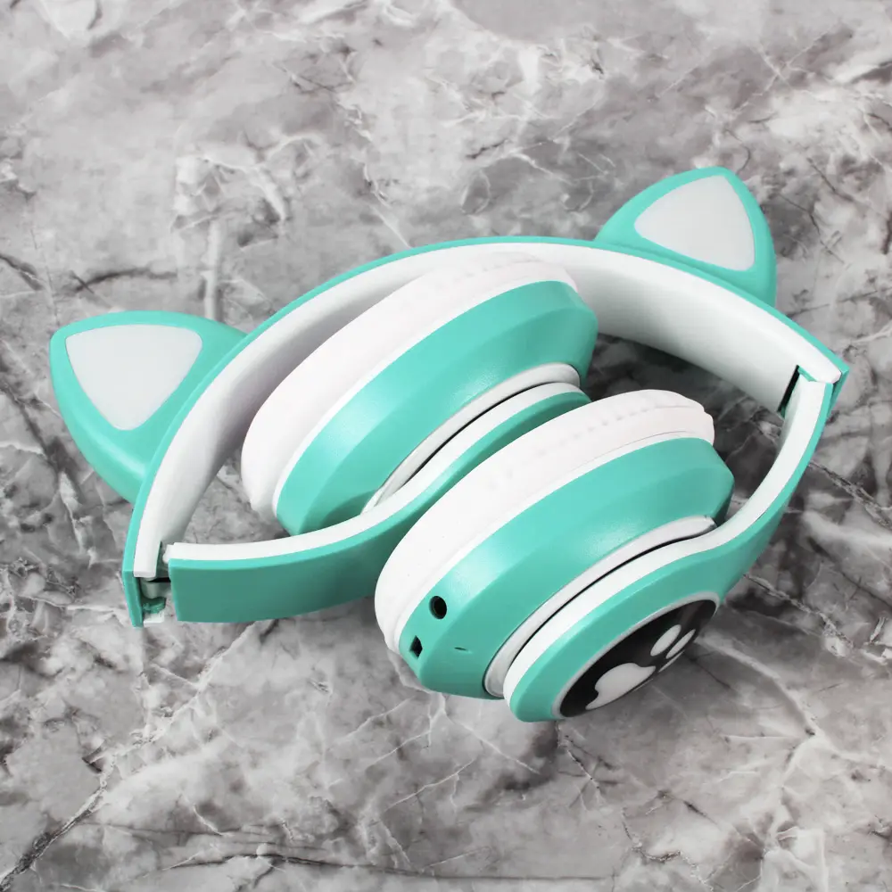 Bluetooth Slusalice Cat Ear Jst-28 Mint