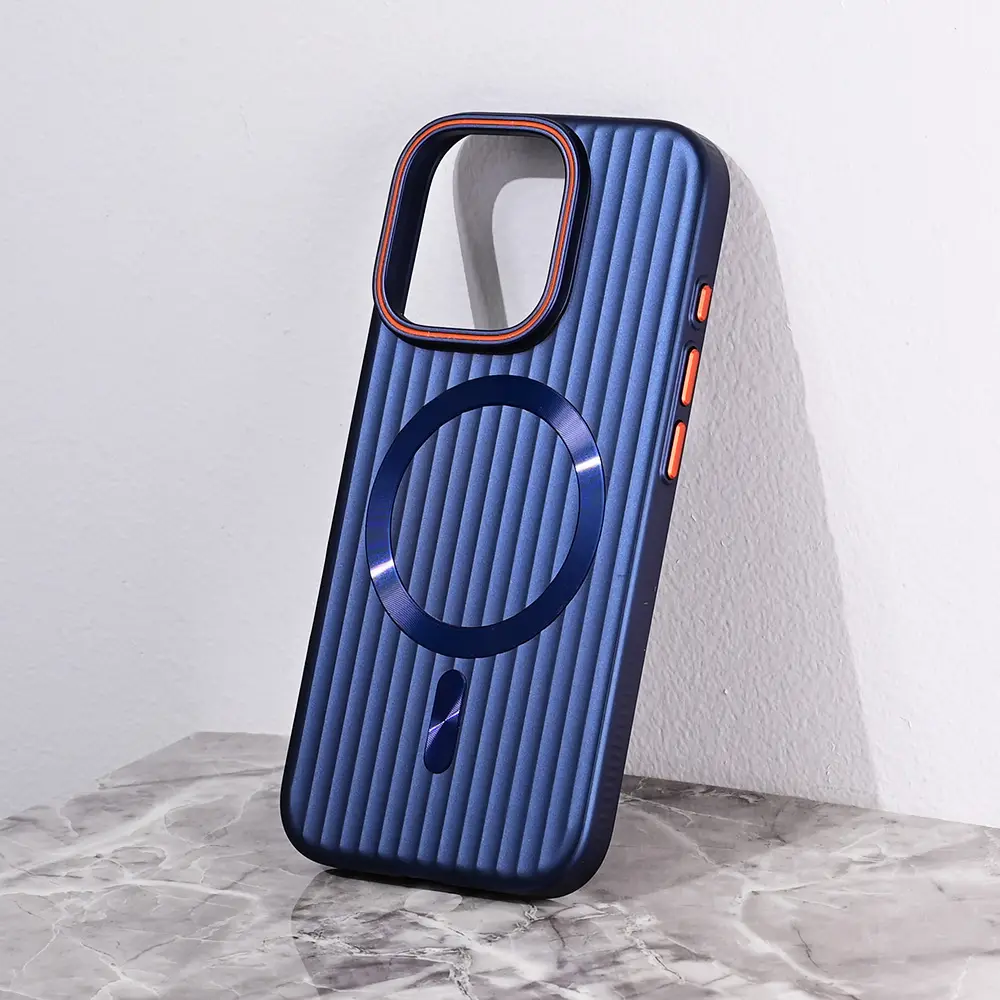 Torbica Magsafe Stripe za Iphone 16 Pro 6.3 Plava