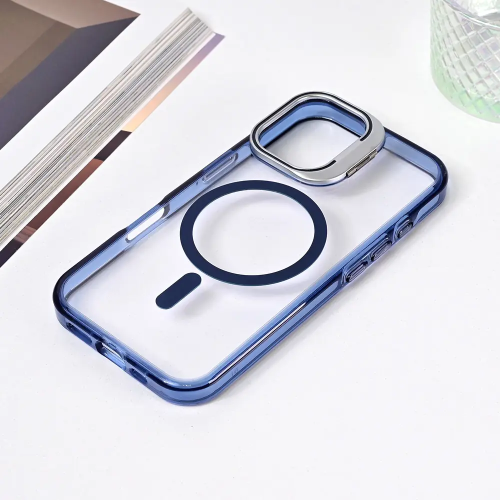 Torbica Magsafe Transparent za Iphone 16 6.1 Plava
