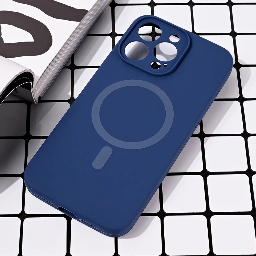 Torbica Magsafe Pure Color za Iphone 15 Pro Max 6.7 Plava