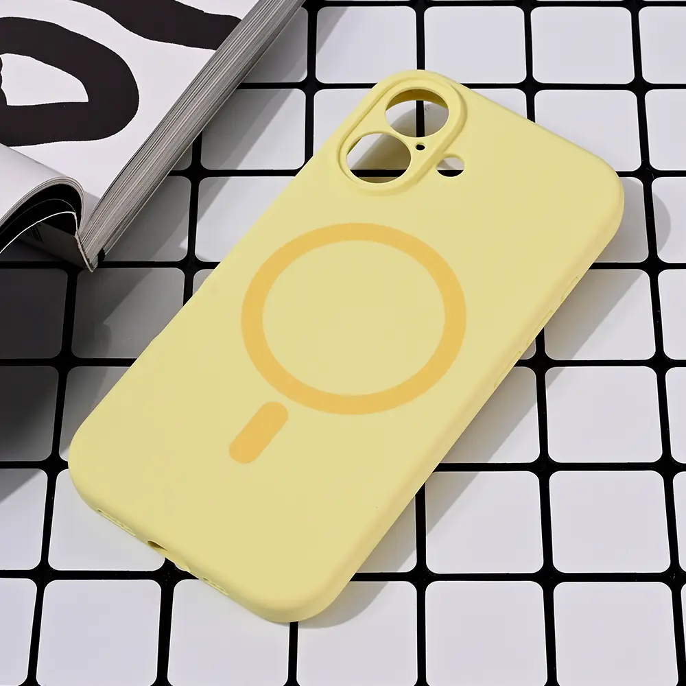 Torbica Magsafe Pure Color za Iphone 16 6.1 Zuta