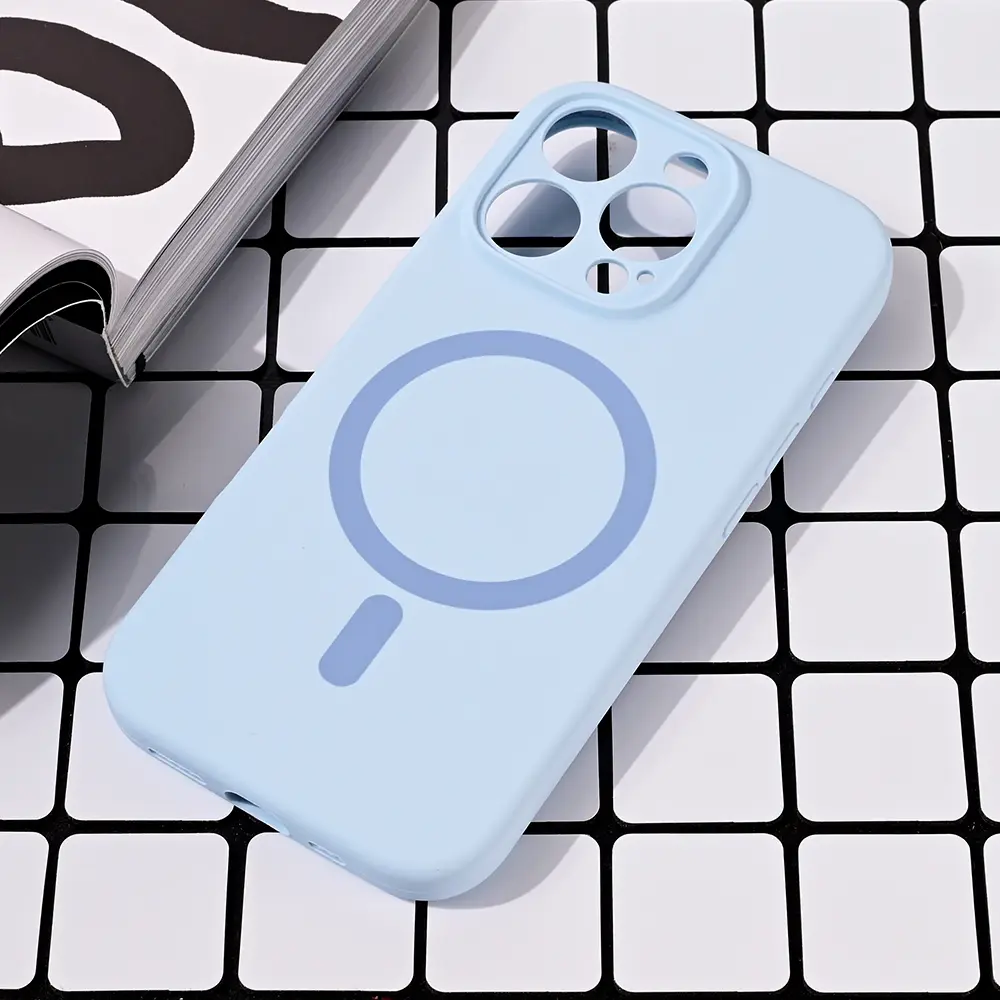 Torbica Magsafe Pure Color za Iphone 16 Pro 6.3 Svetlo Plava