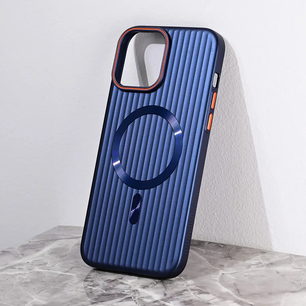 Torbica Magsafe Stripe za Iphone 13 Pro Max 6.7 Plava