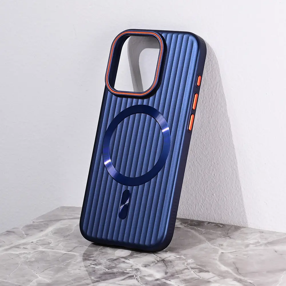 Torbica Magsafe Stripe za Iphone 15 Pro 6.1 Plava