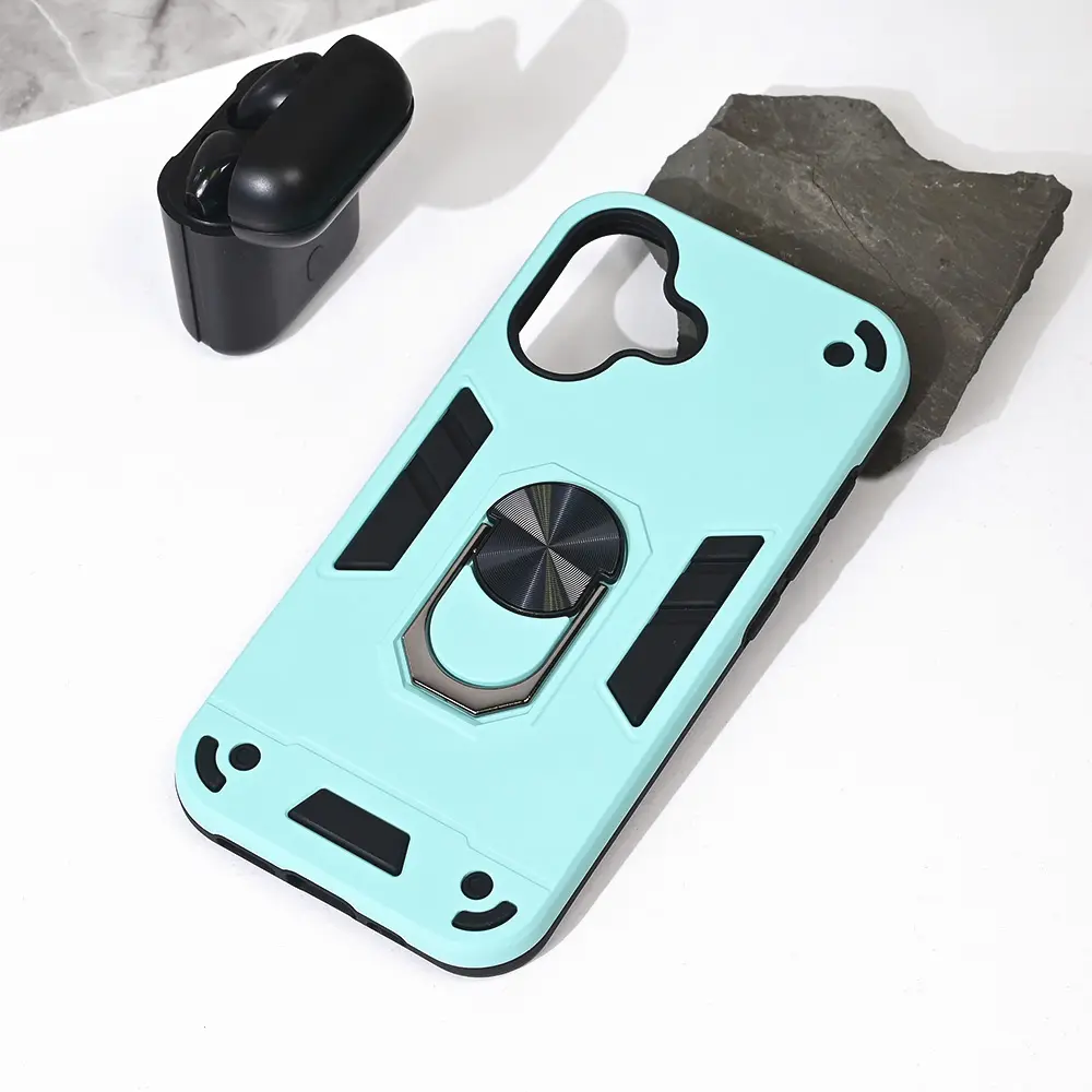 Torbica Hard Ring za Iphone 16 6.1 Mint
