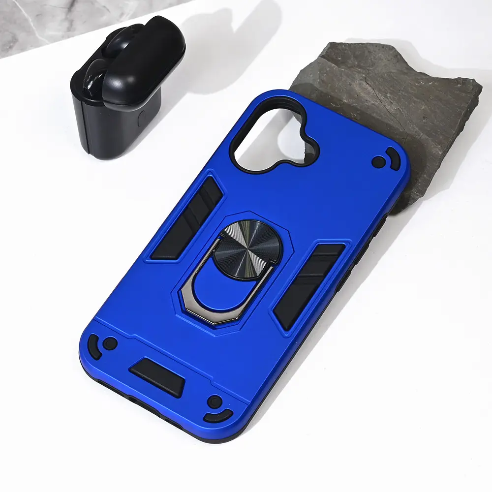 Torbica Hard Ring za Iphone 16 6.1 Plava