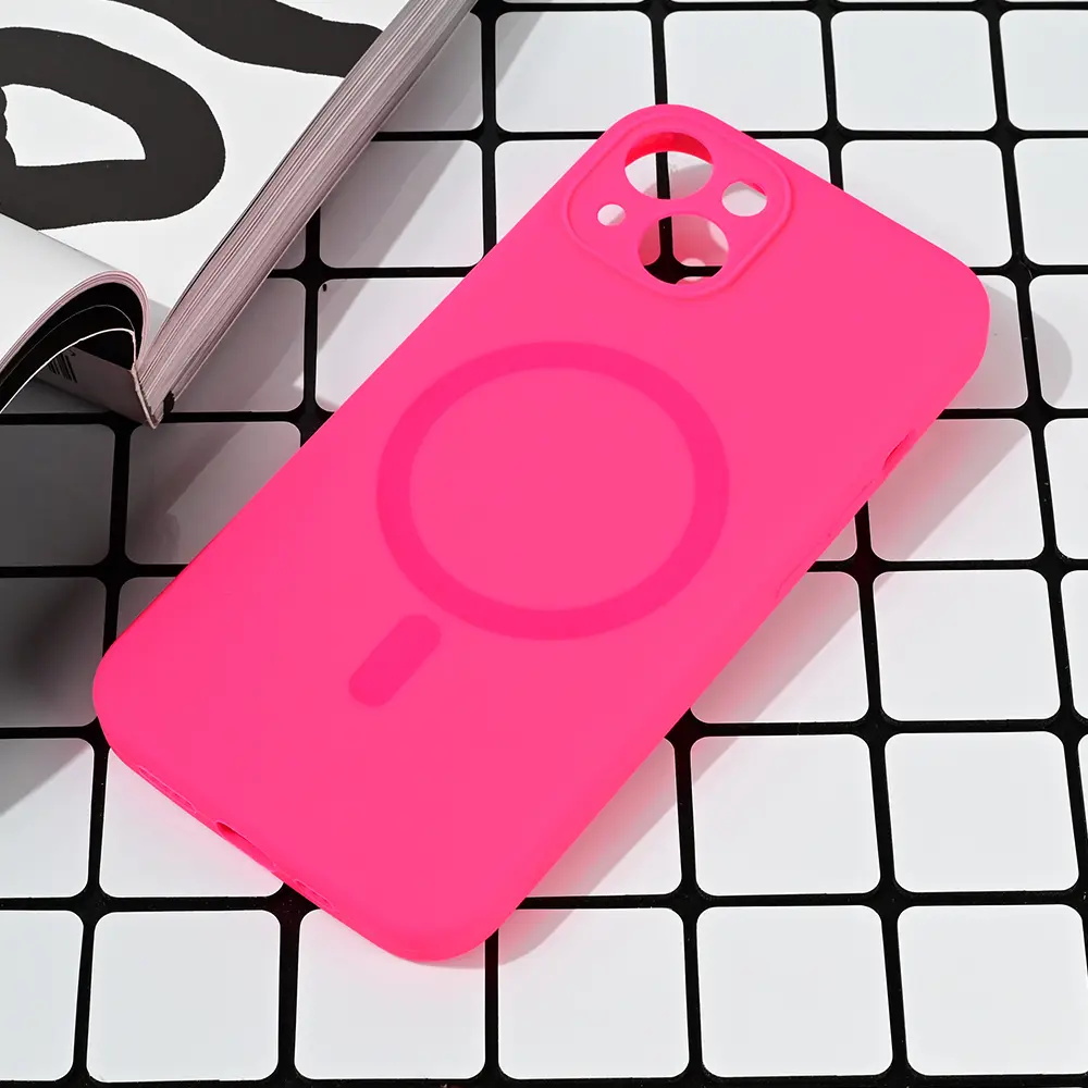 Torbica Magsafe Pure Color za Iphone 13 6.1 Pink