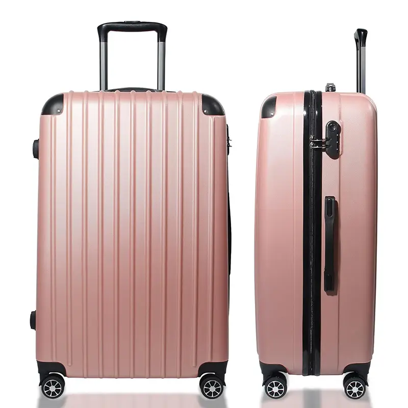 Kofer Strong Stripe Roze EL 28"