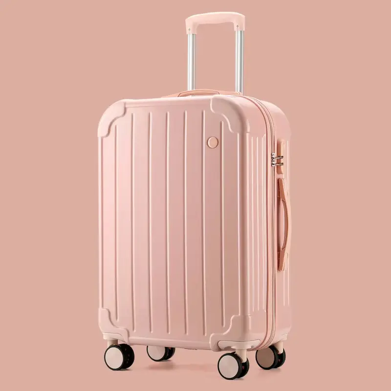 Kofer Wide Stripe Roze EL 26"