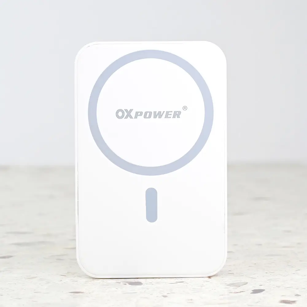 Power Bank Prenosiva Baterija Magsafe Oxpower PD W100 10000mah Bela