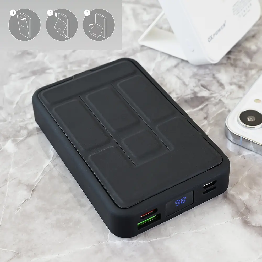Power Bank Prenosiva Baterija Magsafe Oxpower PD W101 10000mah Bela