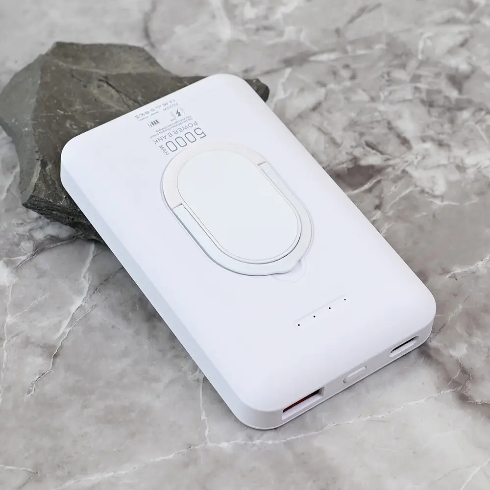 Power Bank Prenosiva Baterija Magsafe Oxpower PD W51 5000mah Bela