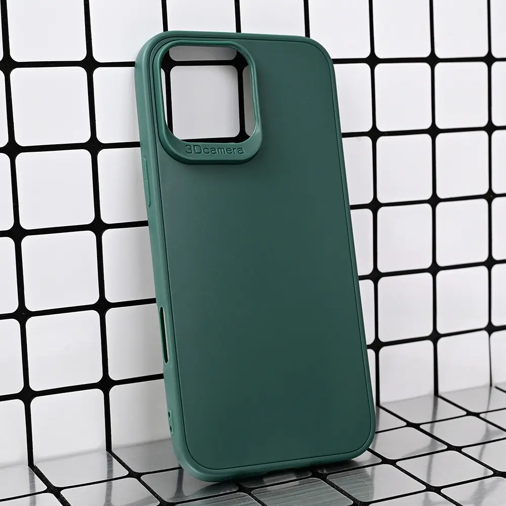 Torbica 3D Camera za Iphone 16 Pro Max 6.9 Tamno Zelena