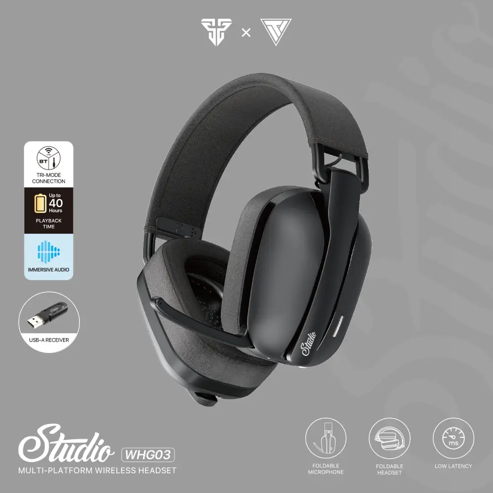 Bluetooth Slusalice Fantech WHG03 Studio Crne