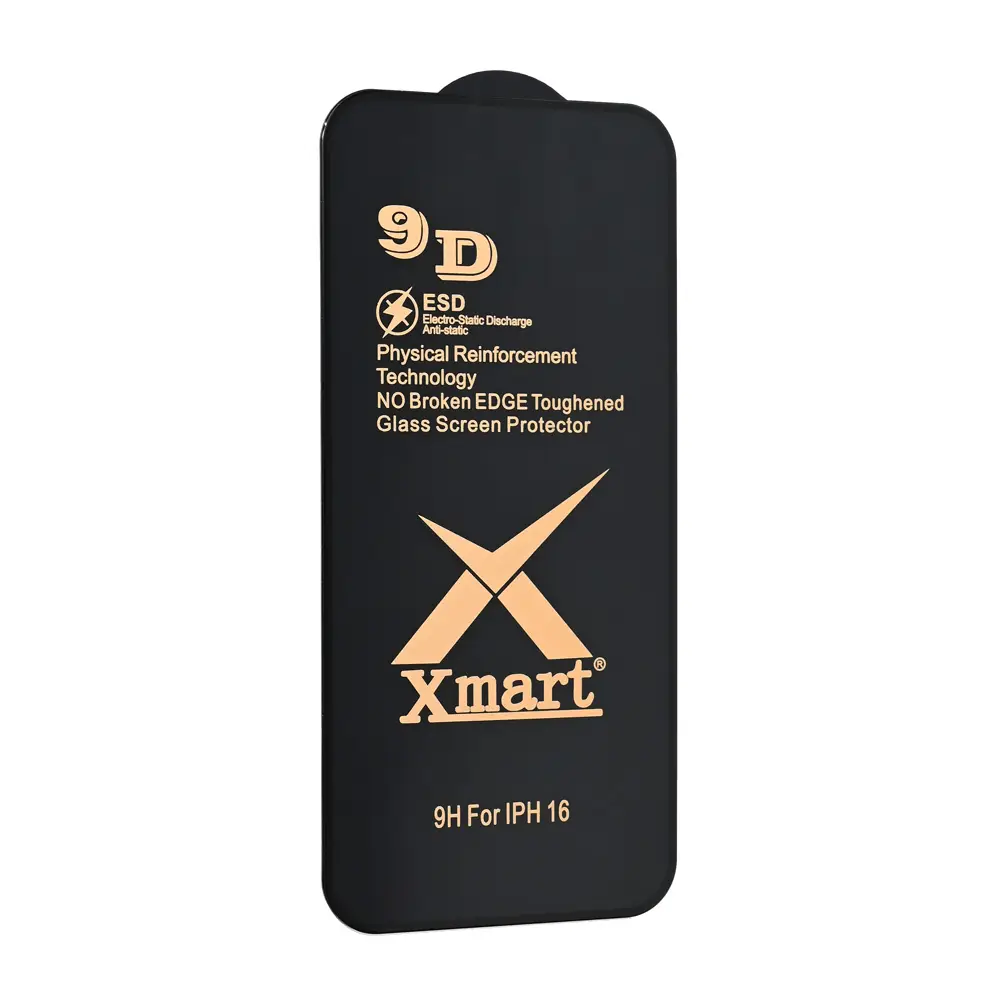 Zastitno Staklo Tempered Glass X Mart 9D za Iphone 16 6.1