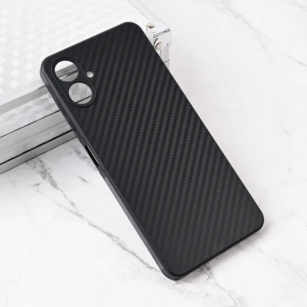 Torbica Carbon Fiber za Samsung A065F Galaxy A06 Crna
