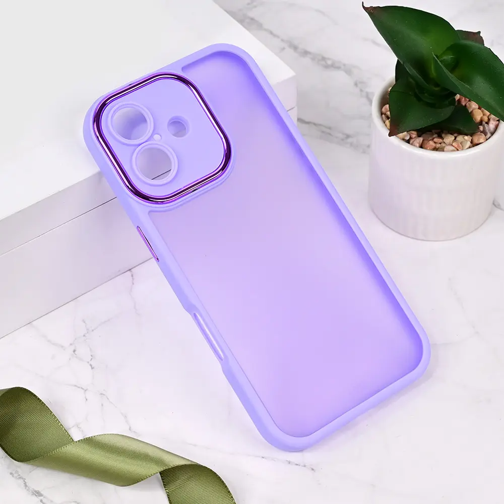 Torbica Shining Camera za Iphone 16 6.1 Ljubicasta