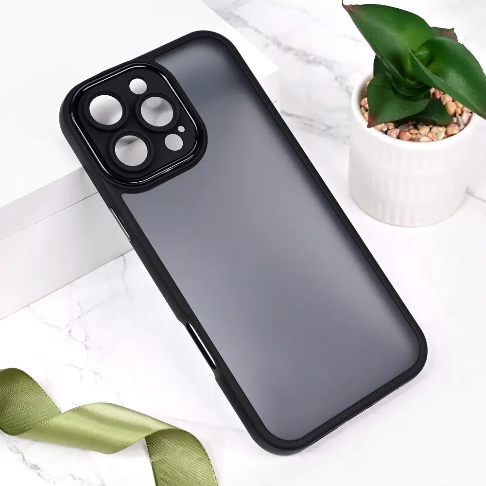 Torbica Shining Camera za Iphone 16 Pro Max 6.9 Crna
