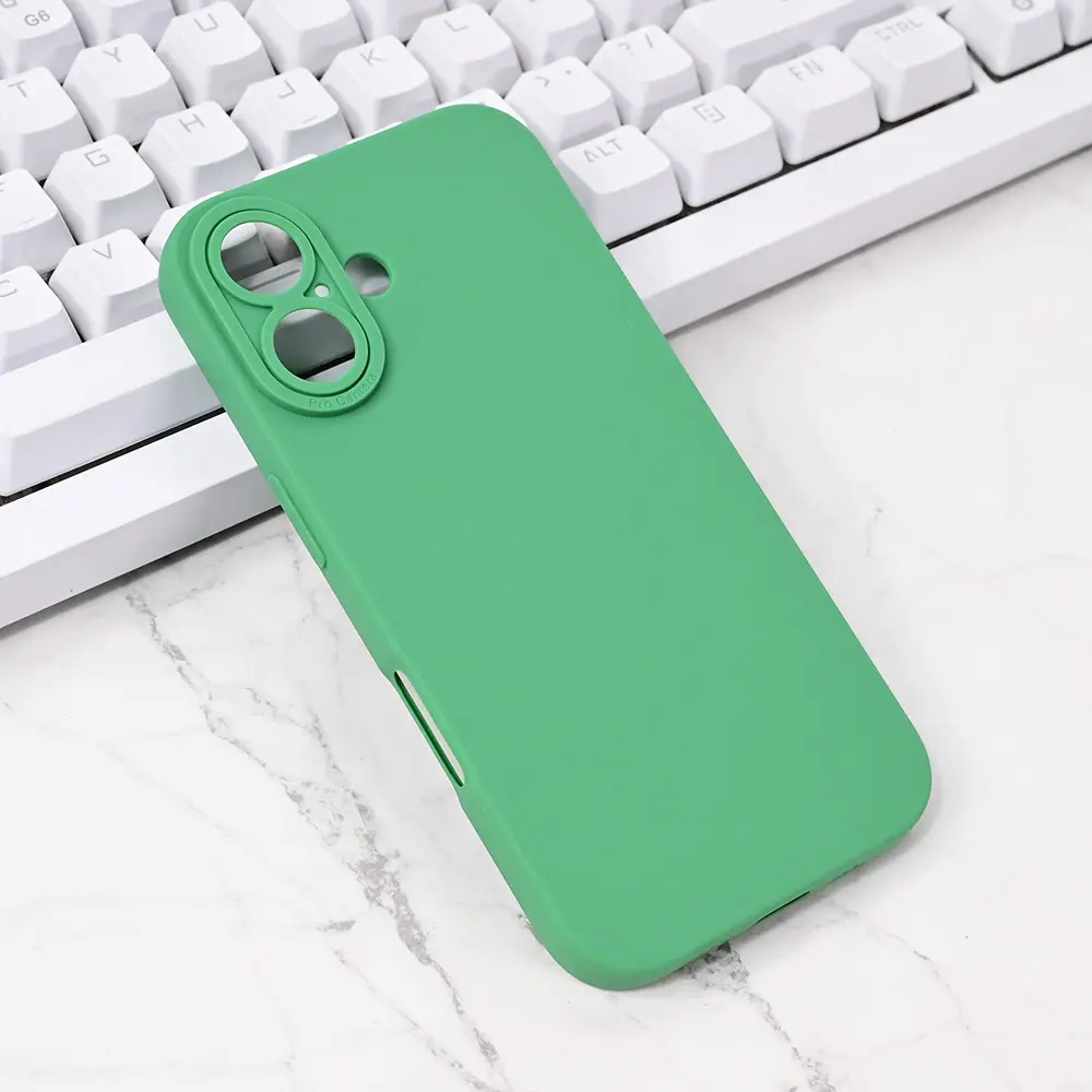 Torbica Silikon Pro Camera za Iphone 16 6.1 Tamno Zelena