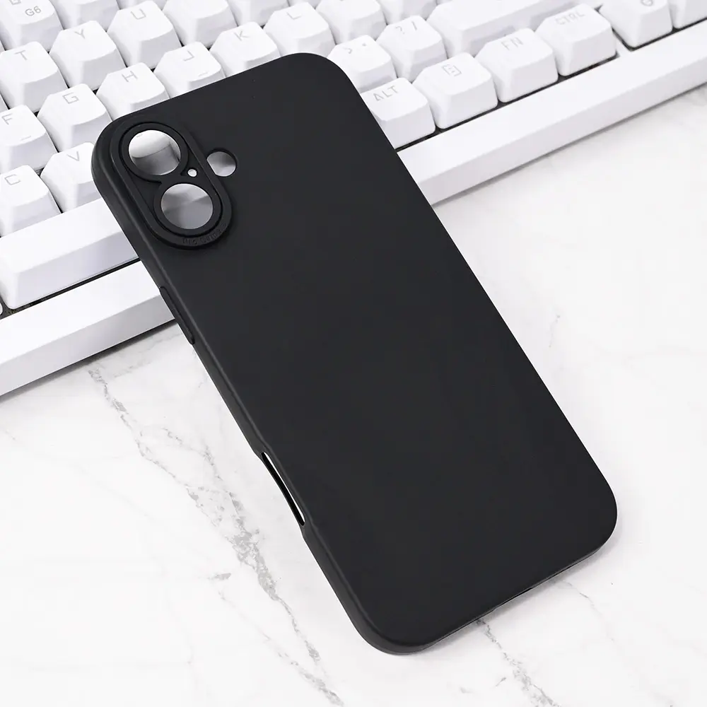 Torbica Silikon Pro Camera za Iphone 16 Plus 6.7 Crna