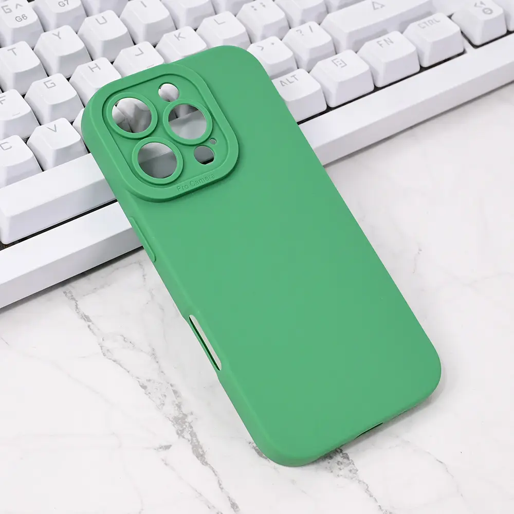Torbica Silikon Pro Camera za Iphone 16 Pro 6.3 Tamno Zelena