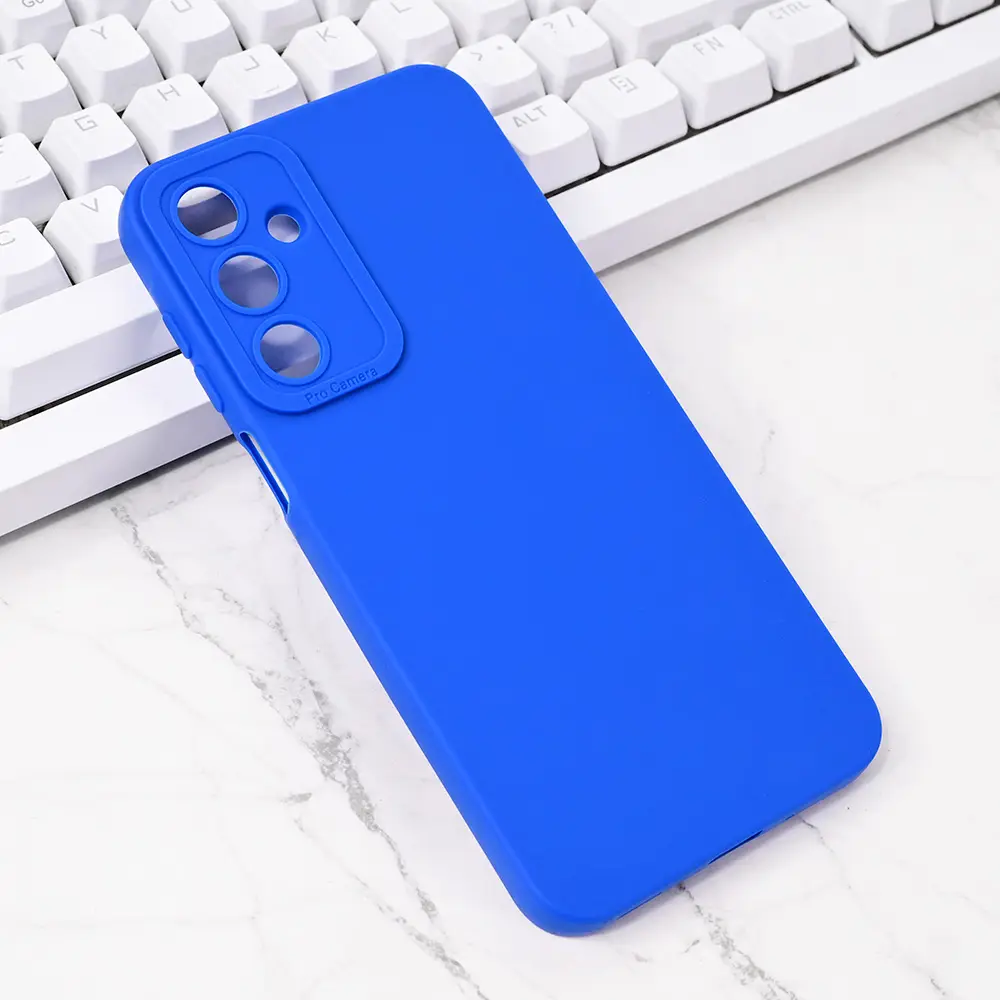 Torbica Silikon Pro Camera za Samsung A165B Galaxy A16 5G Tamno Plava