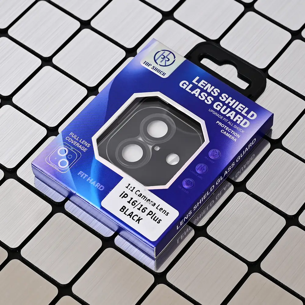 Zastita za Kameru za Iphone 16 6.1/iphone 16 Plus 6.7 Crna