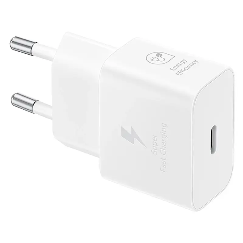 Samsung Kucni Punjac (usb Type-c) 3A 25W sa Kablom Beli (ep-t2510-nbe)