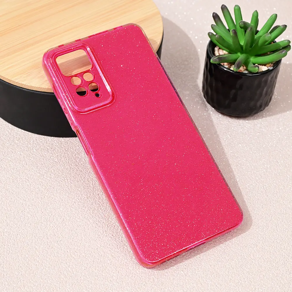 Torbica Sparkle Dust za Xiaomi Redmi Note 11 Pro 4g/5g/note 12 Pro 4G Tamno Pink
