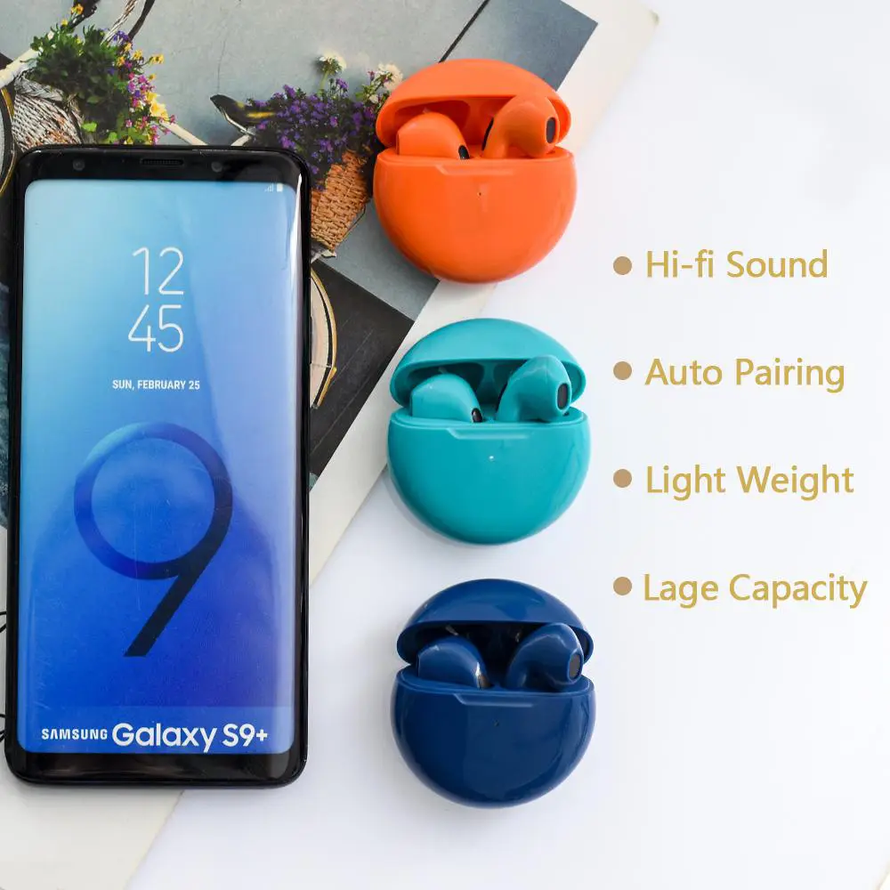 Bluetooth Slusalice Airpods T-phox Pro Zelene HQ