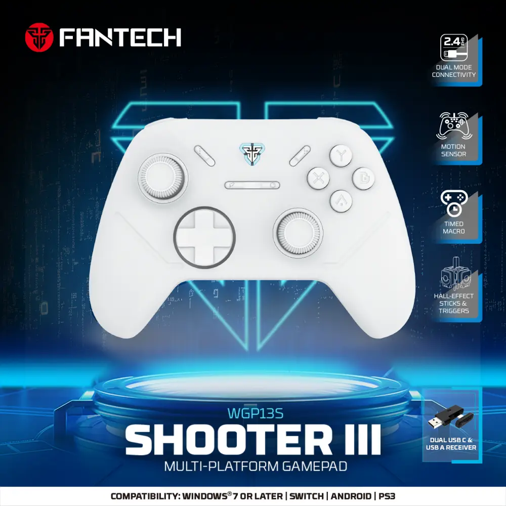 Joypad Wireless Fantech Wgp13s Shooter III Beli