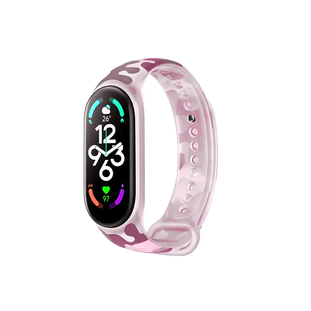 Narukvica za Smart Watch Xiaomi Mi Band M7 Army Pink
