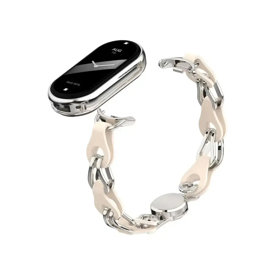 Narukvica za Smart Watch Xiaomi Mi Band M8/m9 Metalna Krem